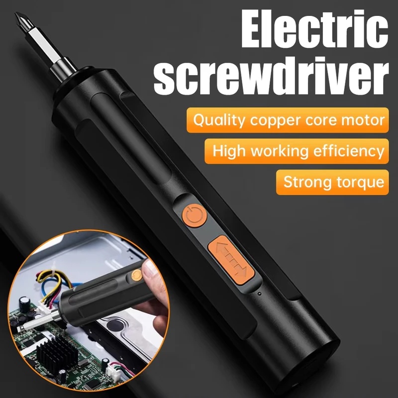 Electric Screwdriver Rechargeable Usb - Parafusadeira Elétrica a Bateria Recarregável, Parafusadeira