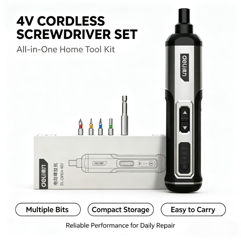 Electric Screwdriver Rechargeable Usb - Conjunto de Chave de Fenda Elétrica