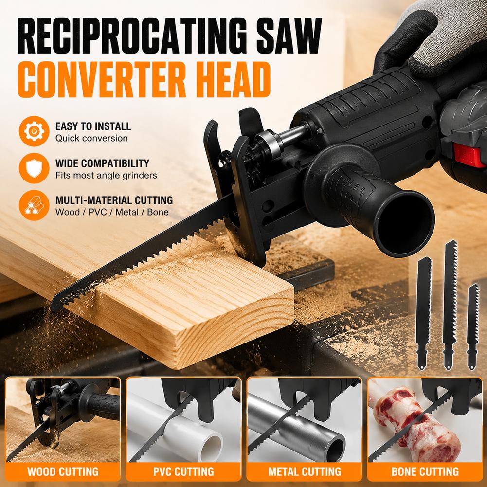 Reciprocating Saw Attachment Drill - Adaptador de Serra Sabre para Furadeira