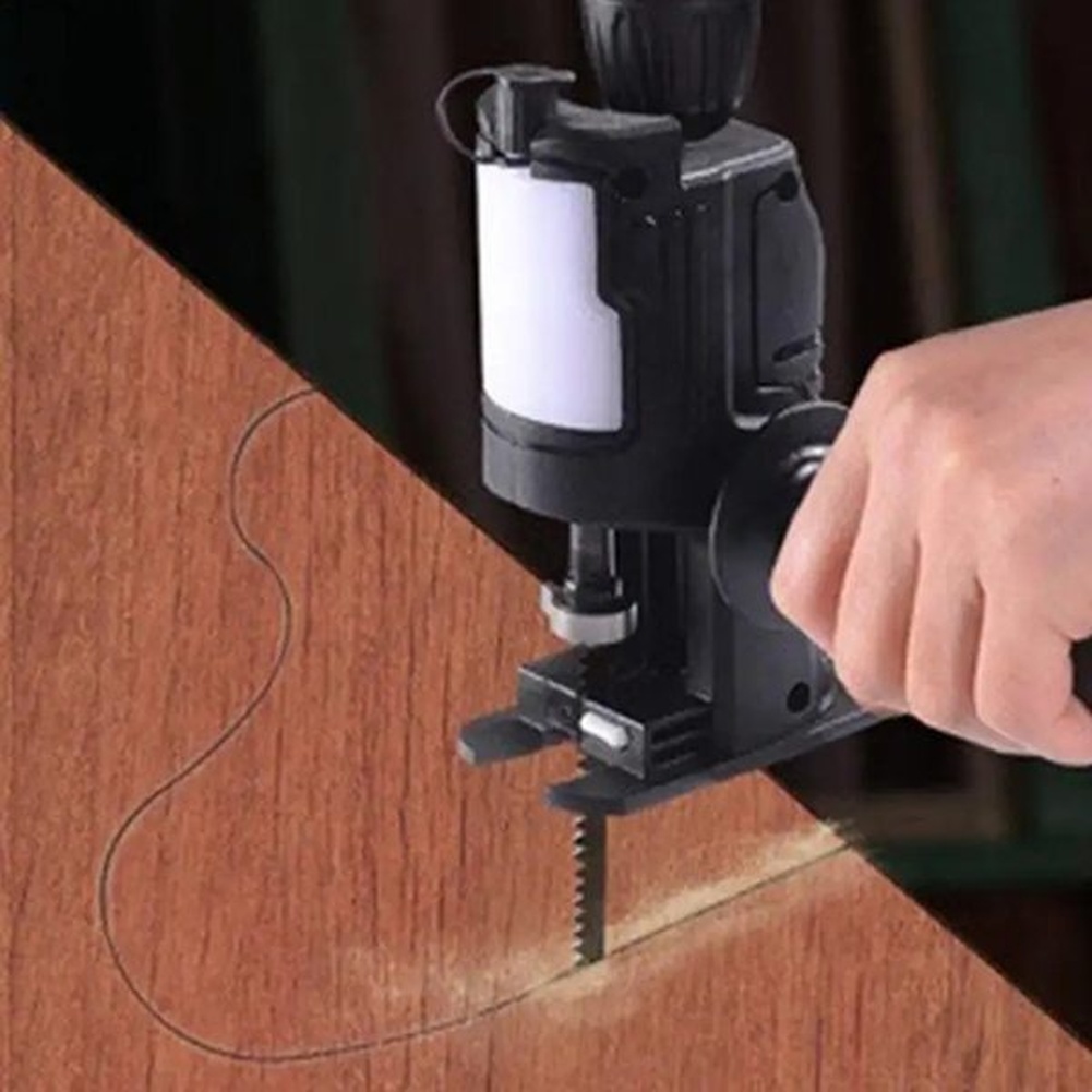 Reciprocating Saw Attachment Drill - Adaptador Conversor de Furadeira Elétrica para