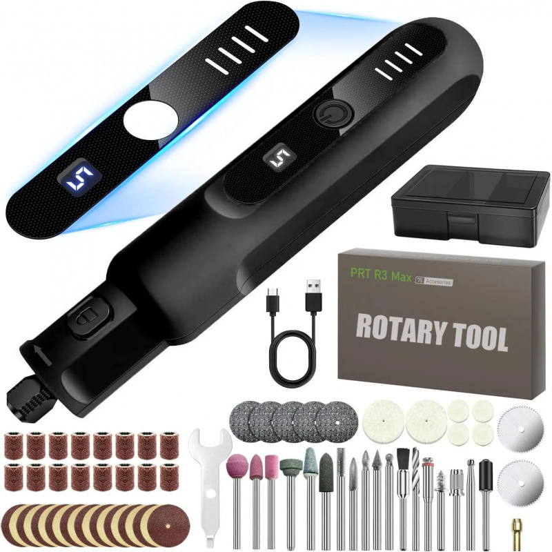 Cordless Rotary Tool Kit Accessories - Kit de Ferramentas Rotativas Mini Sem