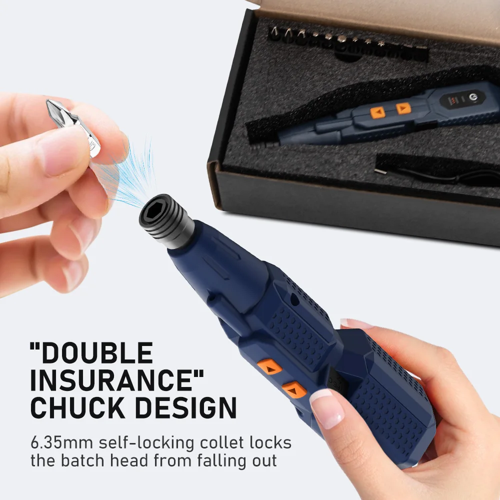 Conjunto de chave de fenda elé - Electric Screwdriver Rechargeable Usb avaliação e preço