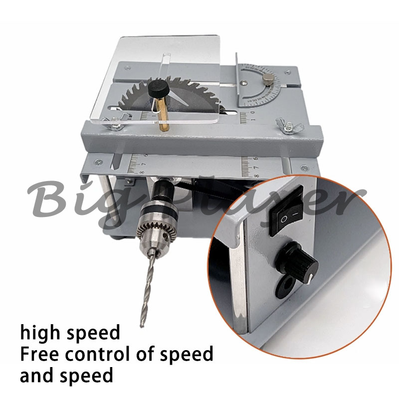 Mini serra de mesa multifuncio - Mini Table Saw For Woodworking avaliação e preço