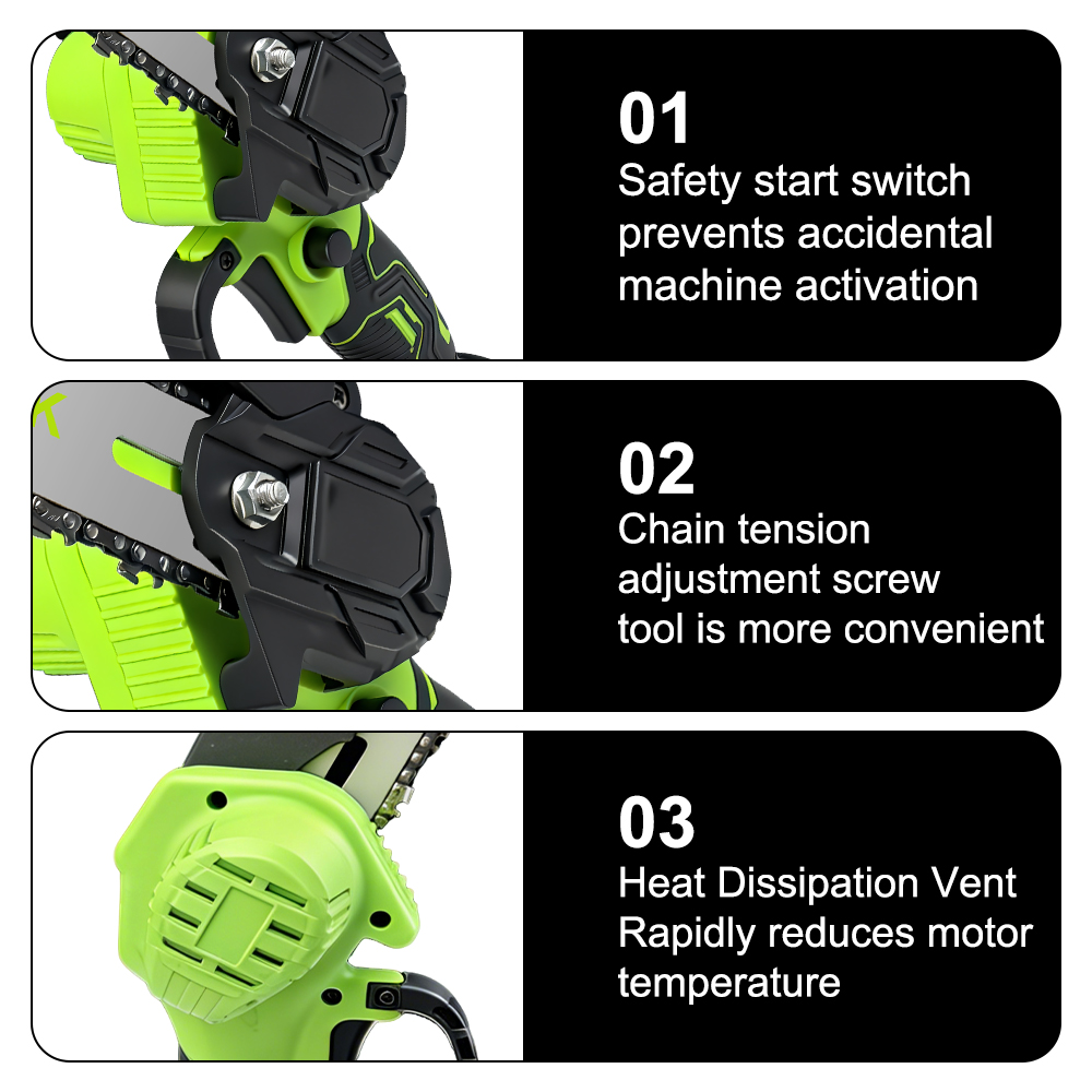 Motosserra Elétrica Portátil d - Mini Electric Chainsaw 6 Inch avaliação e preço