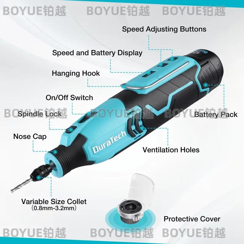 Ferramenta Rotativa Sem Fio 12 - Cordless Rotary Tool Kit Accessories avaliação e preço