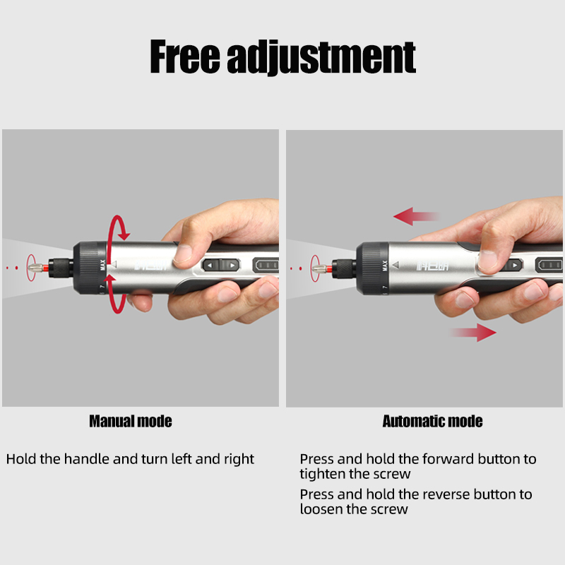 Kit Parafusadeira Elétrica Sem - Electric Screwdriver Rechargeable Usb avaliação e preço