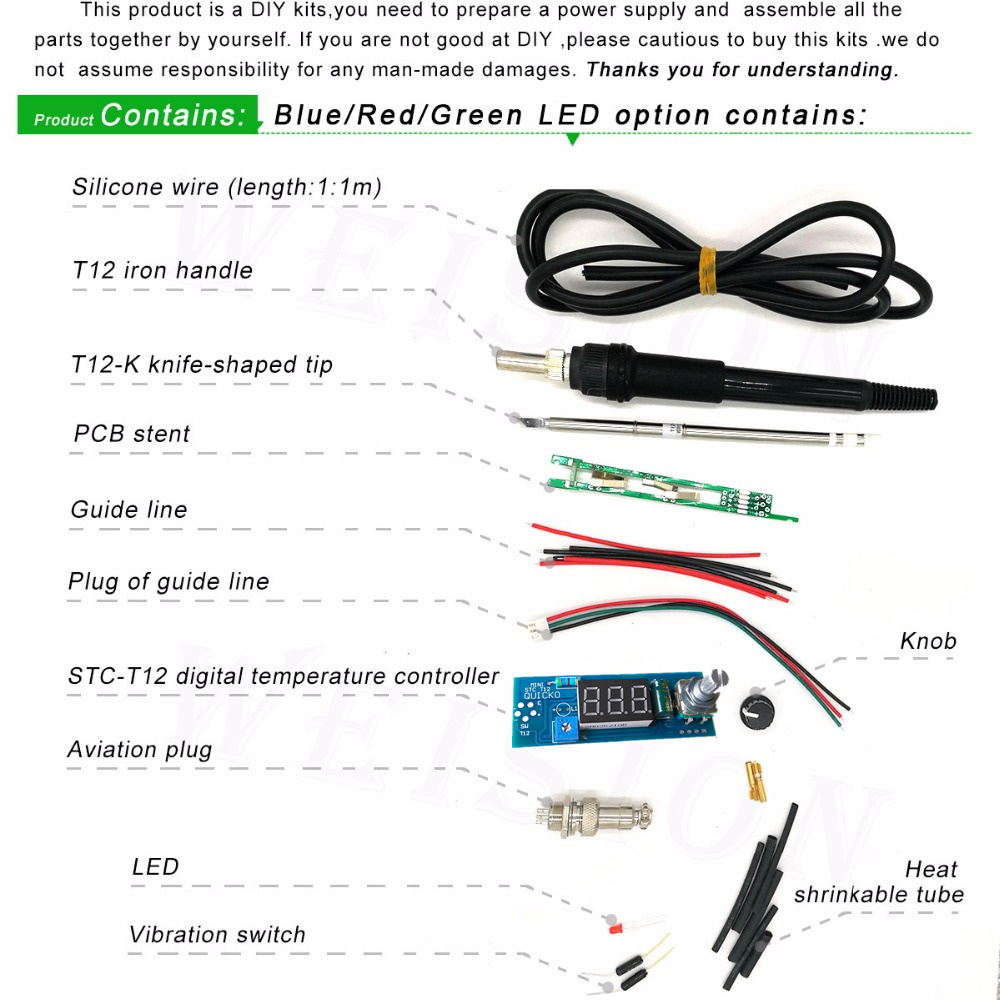 STC-T12 kits de ferro de solda - Digital Soldering Station T12 avaliação e preço