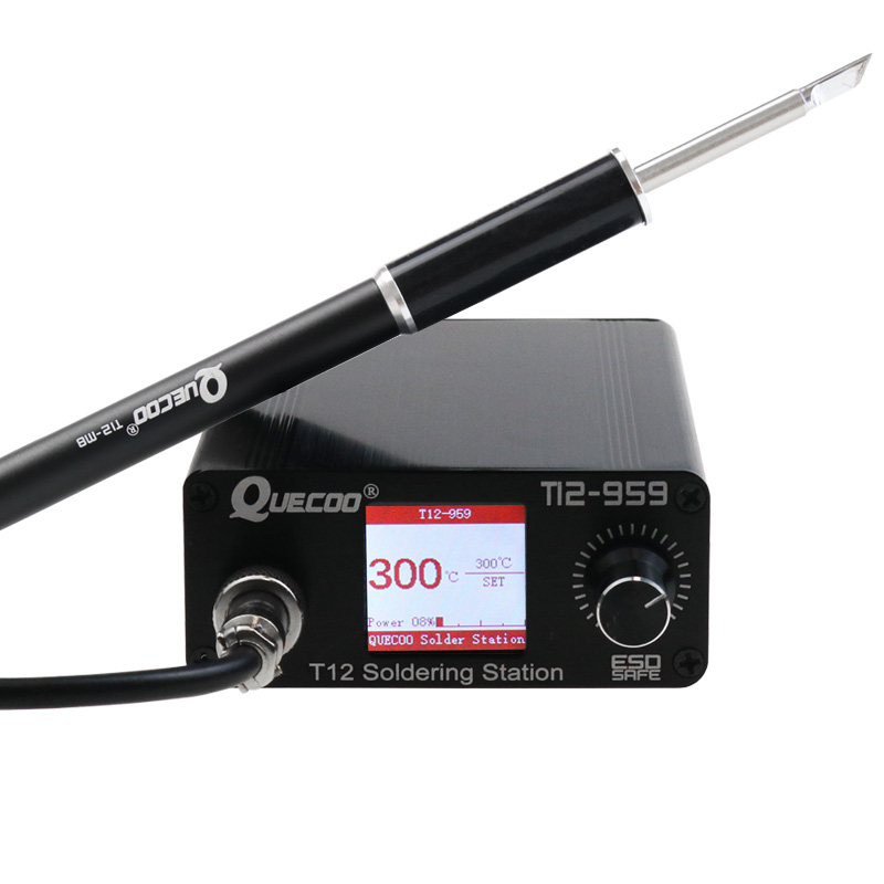 Estação de Solda T12-959 V5.1, - Digital Soldering Station T12 avaliação e preço