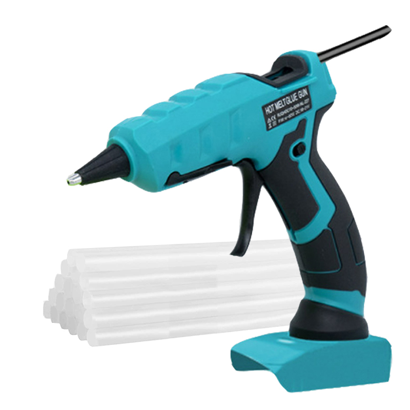 Pistola de cola sem fio para m - Hot Melt Glue Gun Cordless avaliação e preço