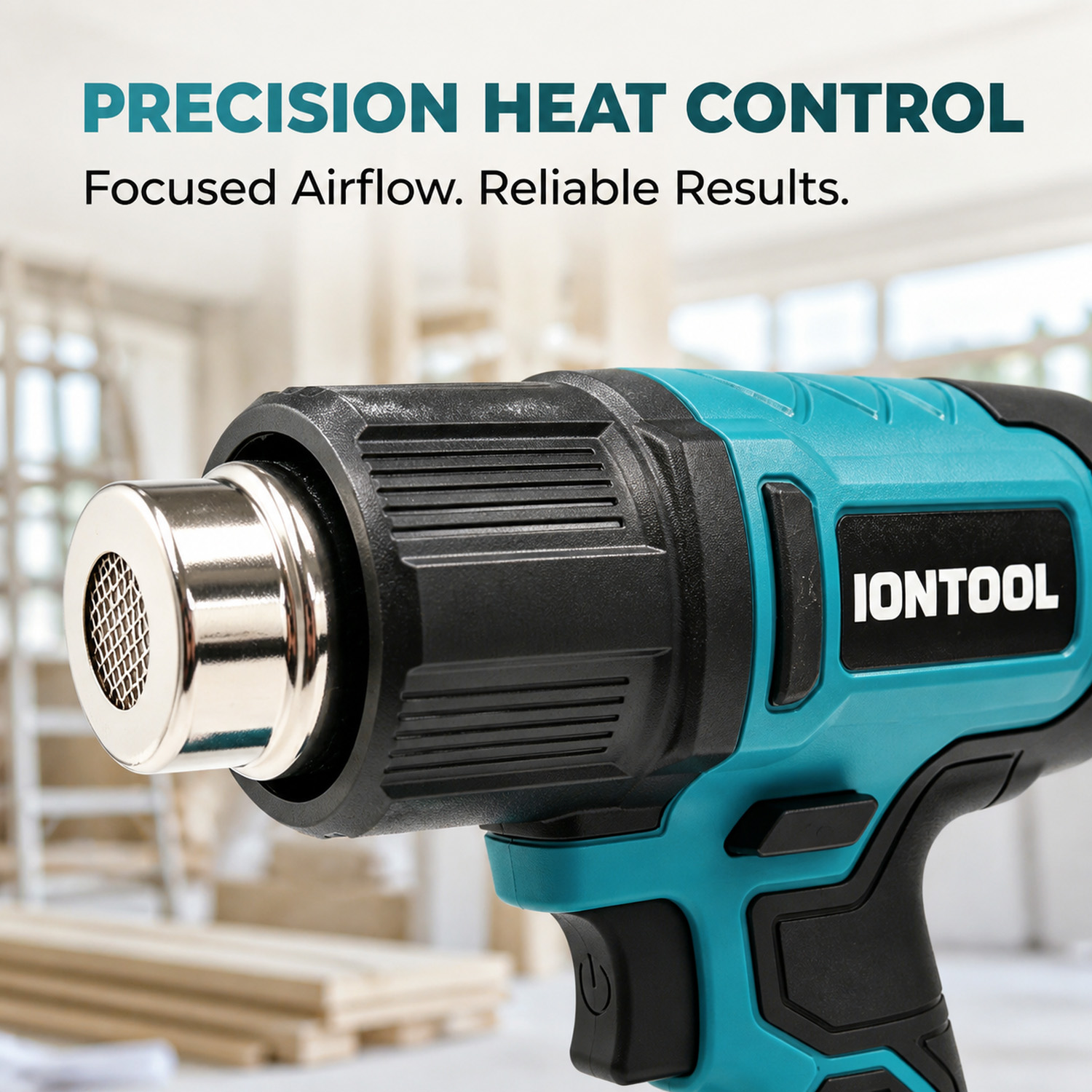 IONTOOL 250/500LPM 550 ℃   Pis - Cordless Heat Gun For Shrink Tubing avaliação e preço