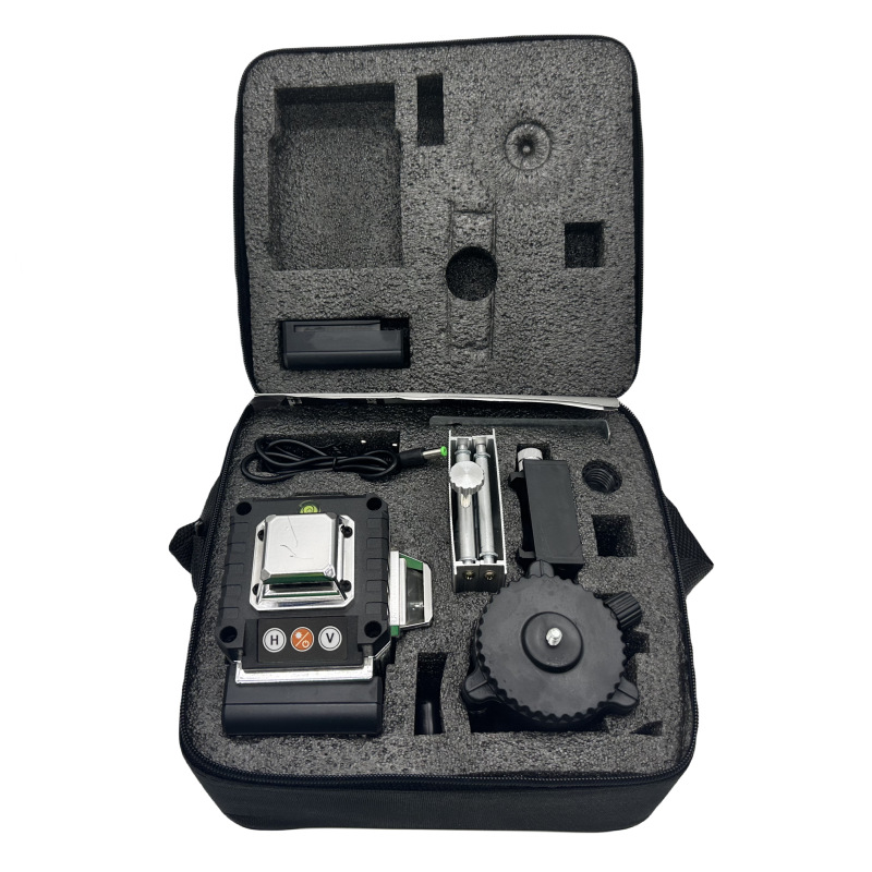 Nível a Laser 3D Espelhado 4D  - Laser Level 16 Lines 4D Green avaliação e preço