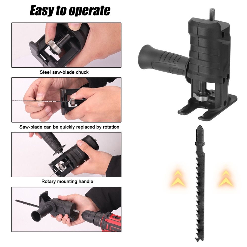 Adaptador de Serra de Impacto  - Reciprocating Saw Attachment Drill avaliação e preço