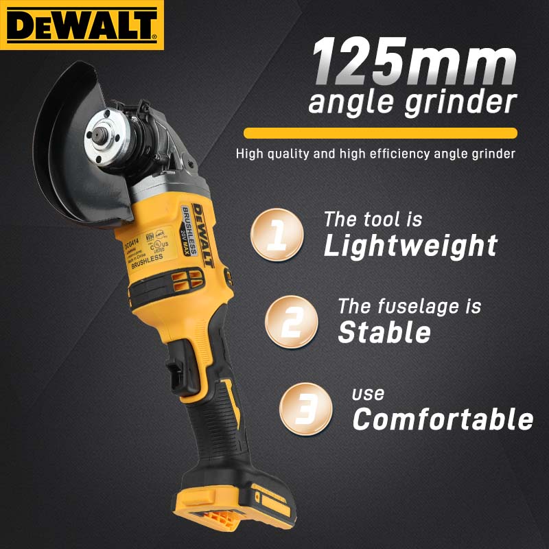 DEWALT DCG414 20V MAX Esmerilh - Brushless Angle Grinder Battery Powered avaliação e preço