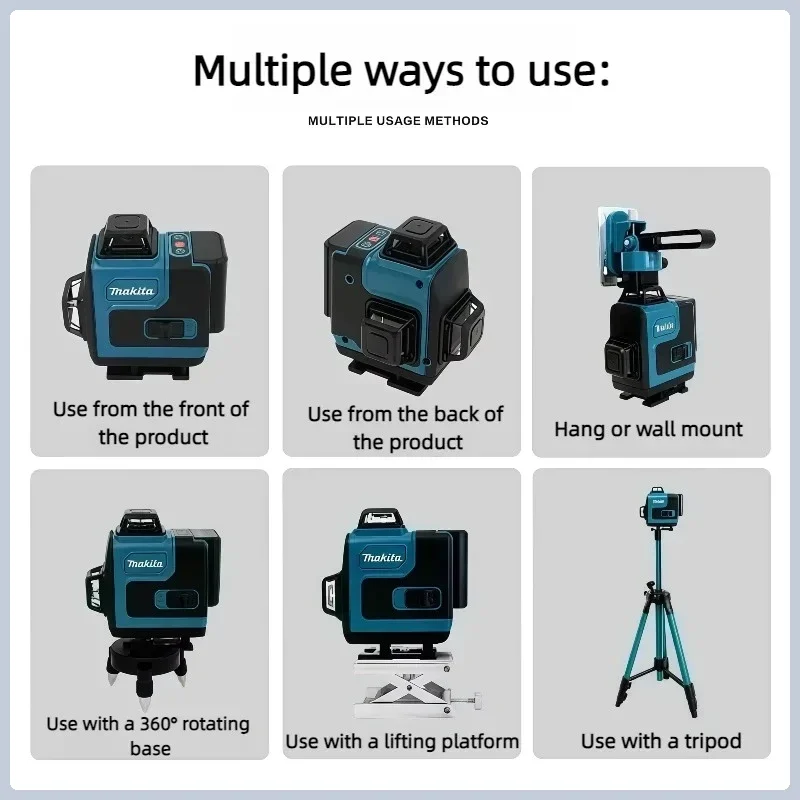 Bateria Makita 4.0Ah Max 40V,  - Laser Level 16 Lines 4D Green avaliação e preço