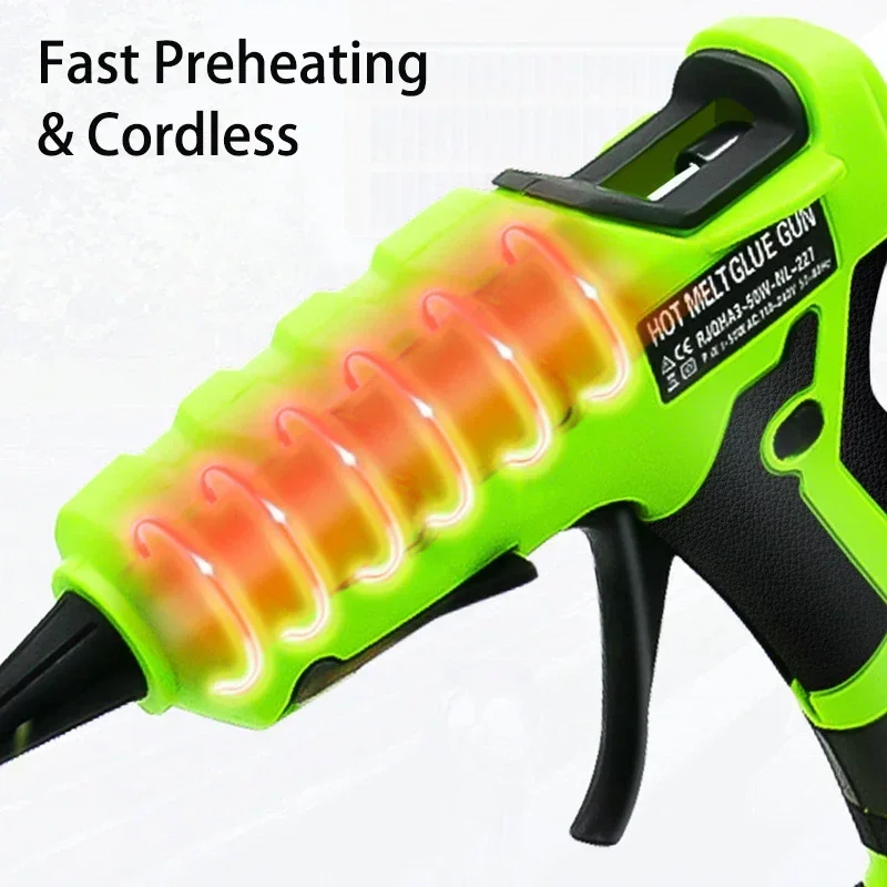 Pistola de Cola Quente para Ma - Hot Melt Glue Gun Cordless avaliação e preço