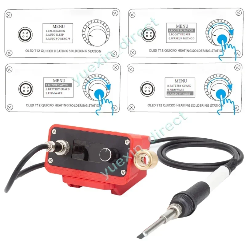 Ferro de solda digital elétric - Digital Soldering Station T12 avaliação e preço