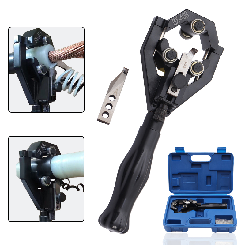 Descascador de cabos BX-40A, f - Automatic Wire Stripper Cutter avaliação e preço