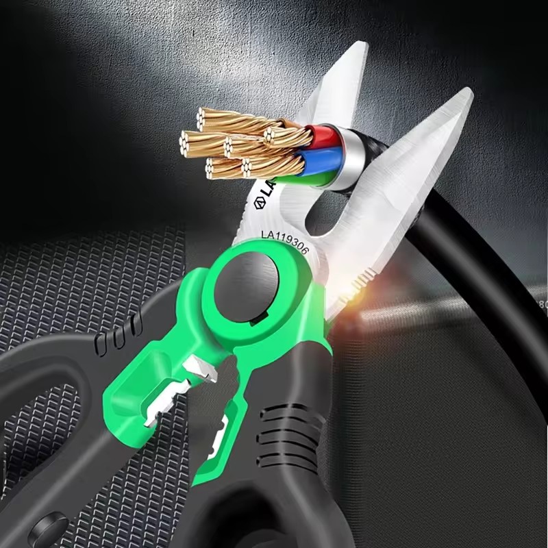 Laoa tesoura eletricista 6/7/8 - Automatic Wire Stripper Cutter avaliação e preço