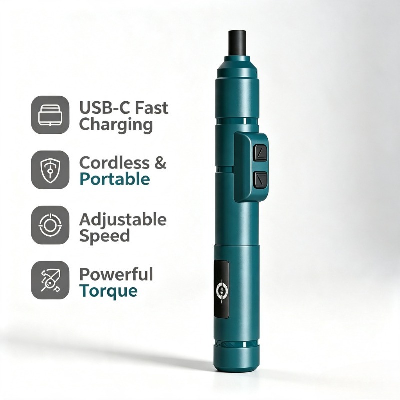 Mini furadeira elétrica sem fi - Electric Screwdriver Rechargeable Usb avaliação e preço